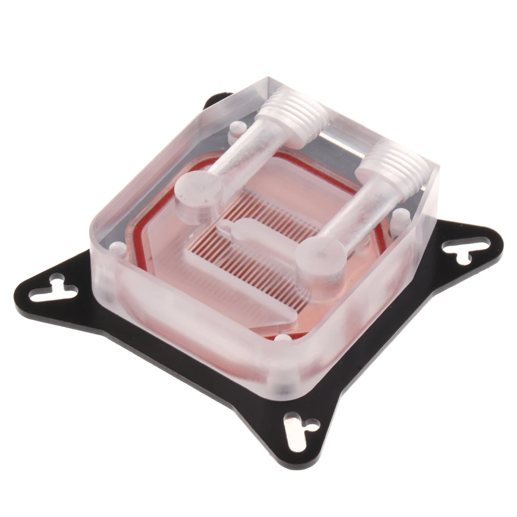Universal GPU Water Cooling Block PC Liquid Cooler G1/4 0.8MM Waterway