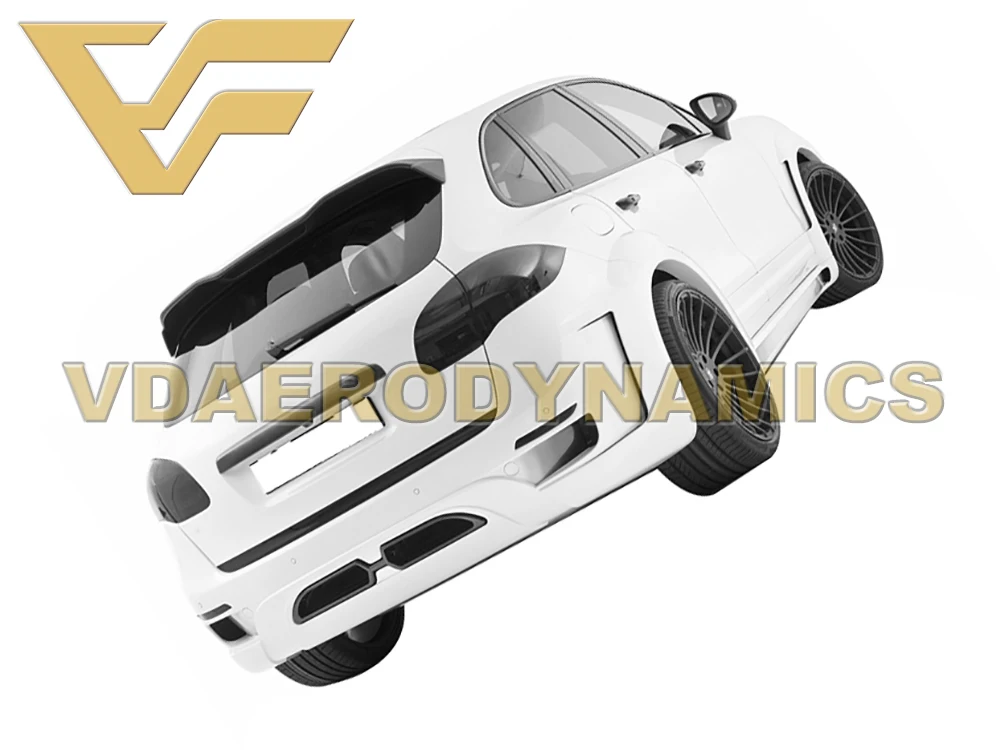 Подходит для 10-14 15-17 958,1 958,2 Porsche Cayenne VAD-H полный комплект кузова передний бампер задний бампер боковые юбки крыло вспышки