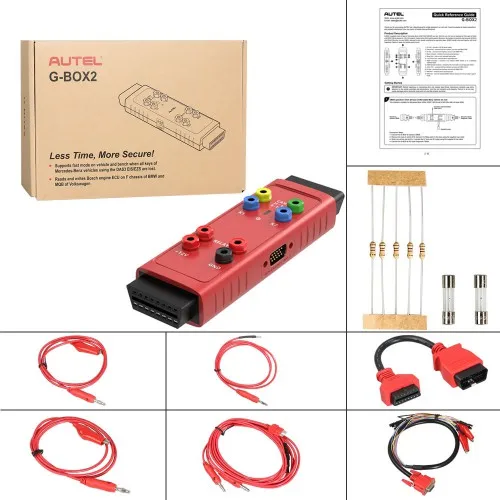 autel G-BOX2 инструмент для Mercedes Benz все ключи потери работы с autel MaxiIM IM608/IM508
