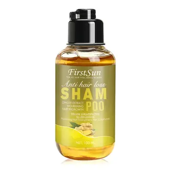 

Herbal Ginger Ginseng Extract Hair Shampoo Essence Regrowth Treatment GXMC