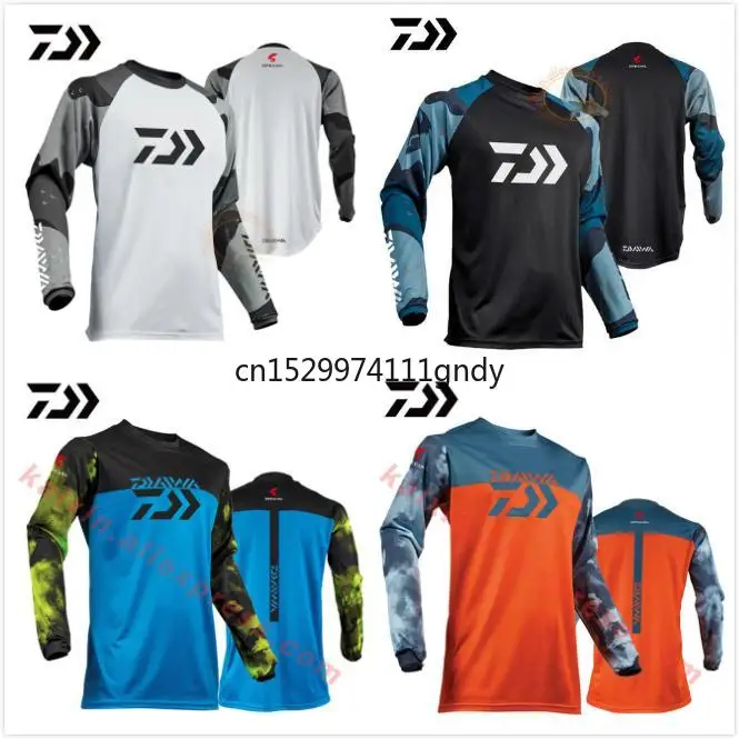

2019 New Summer Dawa Fishing Sweatshirt Breathable Fishing Jersey Quick Dry Fishing Anti-uv Sun Protection Long-sleeve Clothing