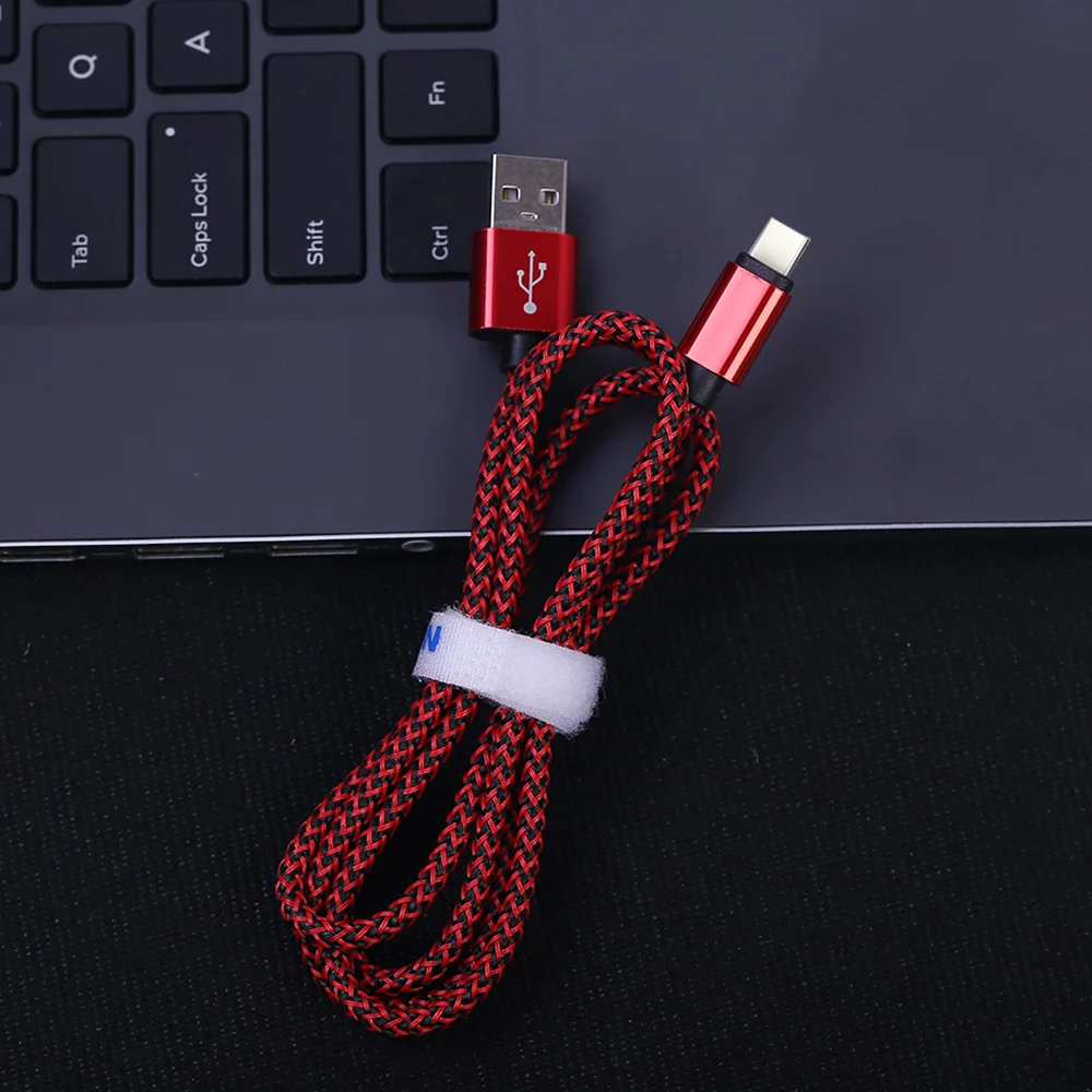 2 м 3M usb type C кабель для зарядки данных для samsung S9 S10 huawei Lite Xiaomi mi 9 Красный mi Note 8 K20 type c USBC длинный шнур для быстрой зарядки - Цвет: Красный