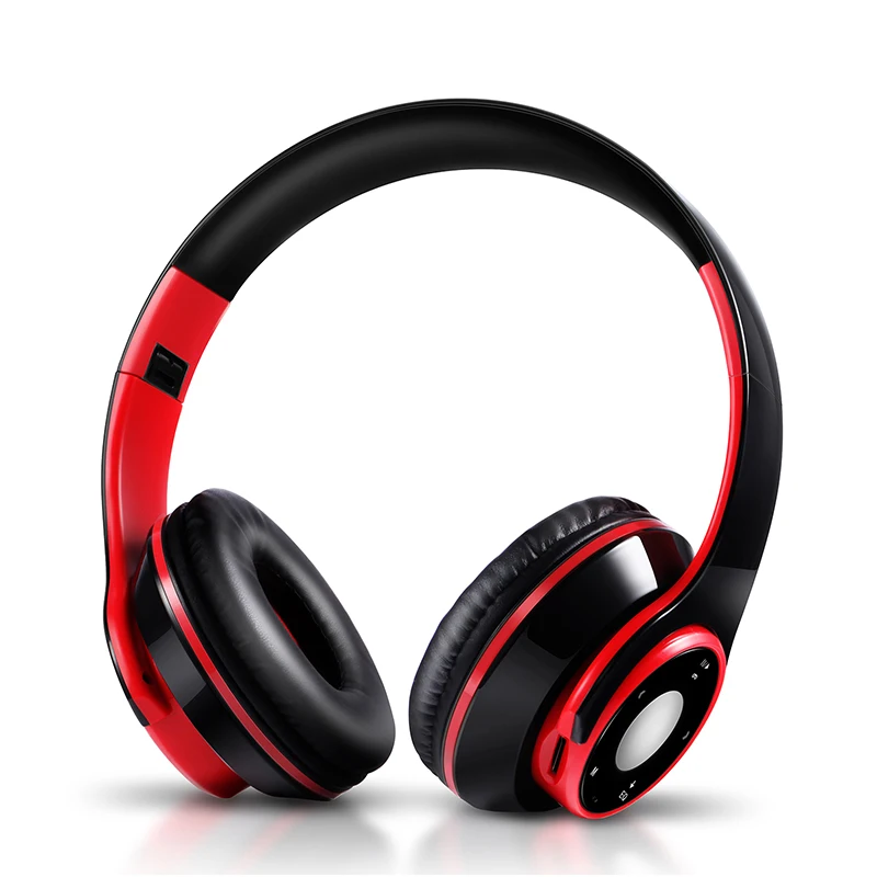 2020 new Stereo Audio Mp3 Player Colorful Bluetooth Headset Wireless Earphones Support SD card with Micphone play 15 hours | Электроника
