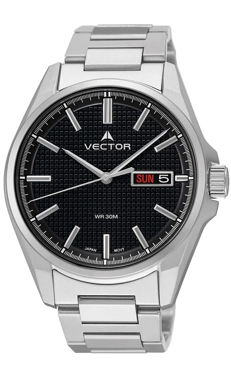 Наручные часы мужские кварцевые VECTOR VC8-048413 черный |