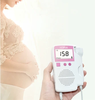 

ELERA Fetal Doppler Heartbeat Detector Portable Ultrasound Pregnant Baby Heart Rate Monitor LCD 2.5MHz Pocket Vascular Doppler