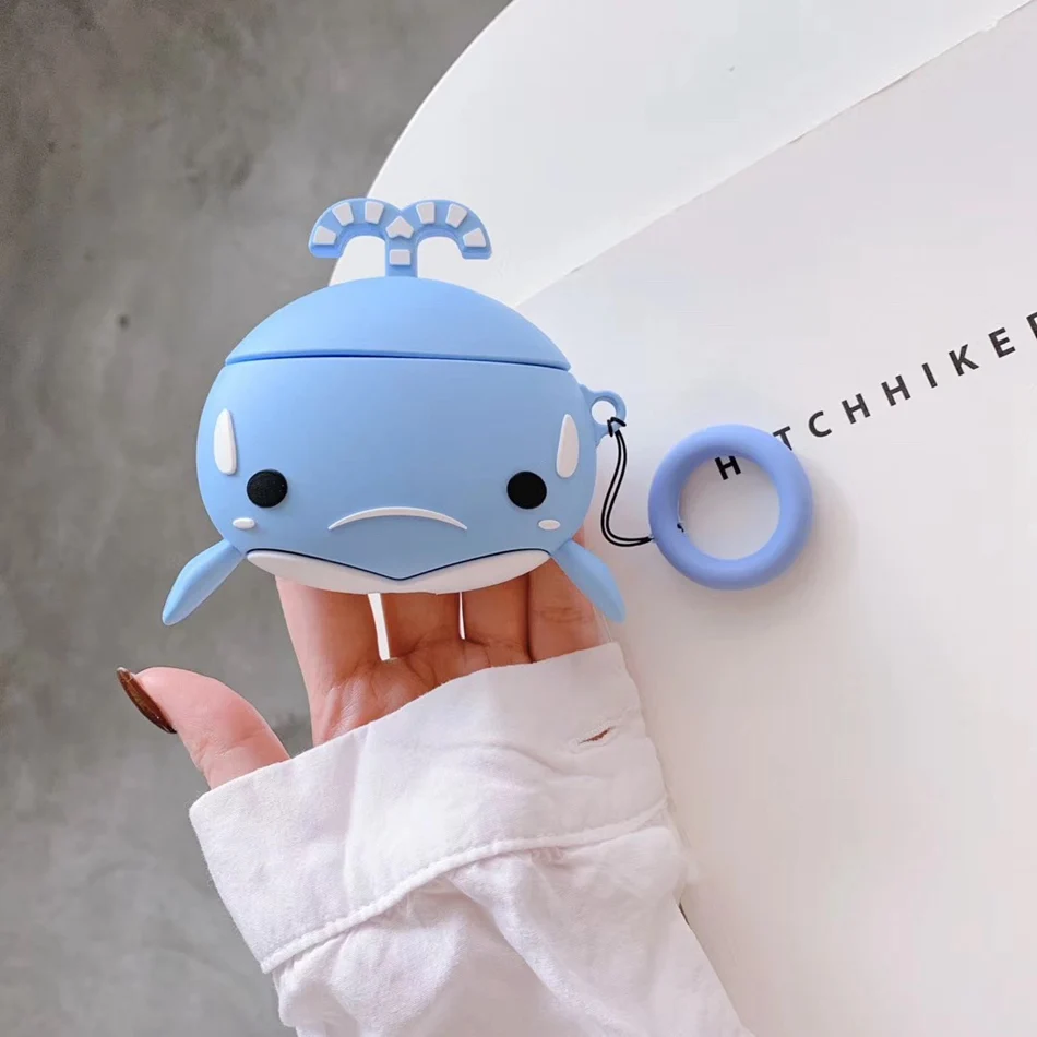 459 3D чехол для наушников для Airpods Pro, силиконовый чехол, ягодичный Кот, Мультяшные наушники/Earpods, чехол для Apple Air pods Pro 3, чехол, брелок - Color: 459