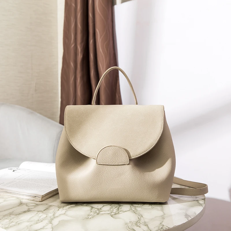 Женские сумки-ведро, роскошные дизайнерские сумки через плечо для женщин, большие кожаные сумки во французском стиле, сумка для выходных, сумка-тоут