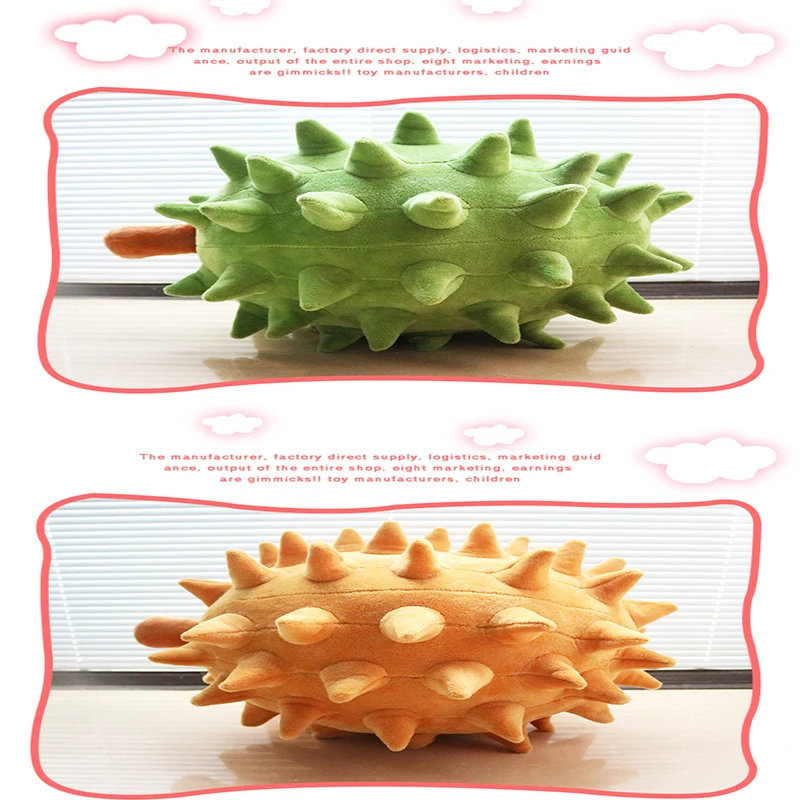 1 шт. 23 см/40 см фрукты Durian плюшевые игрушки куклы Моделирование фрукты игрушка-подушка детские игрушки кольцеобразный браслет с глазком праздничные подарки каваи фрукты