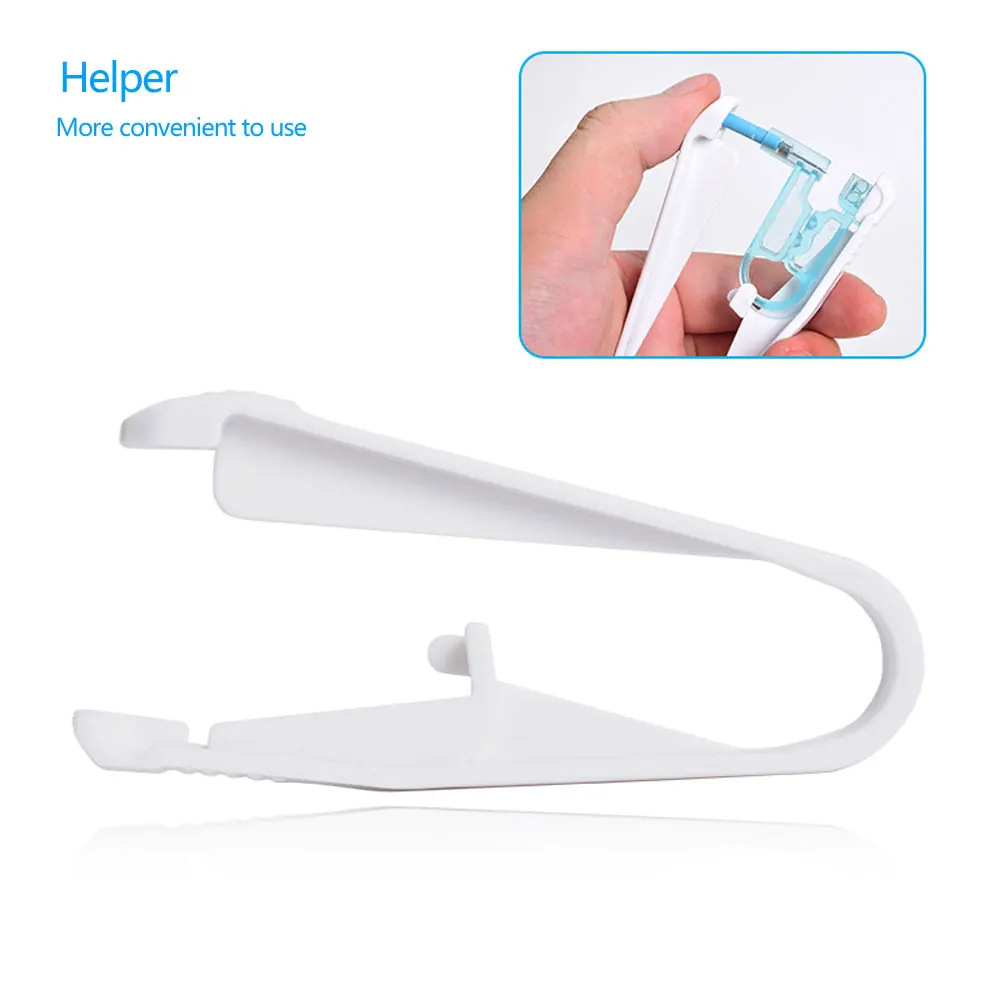Healthy Safety Asepsis Disposable Unit Ear Studs Piercing Gun Piercer Tool Machine Kit Studex Stud Earring 2