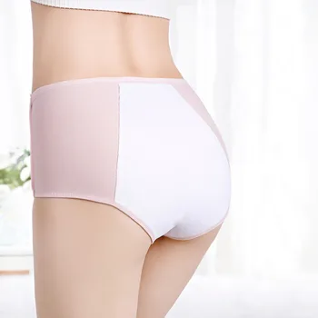 

CP060 Women Physiological Panties Comfortable Menstrual Leak-proof Underwear Middle Waist Cotton Briefs Female Lingerie