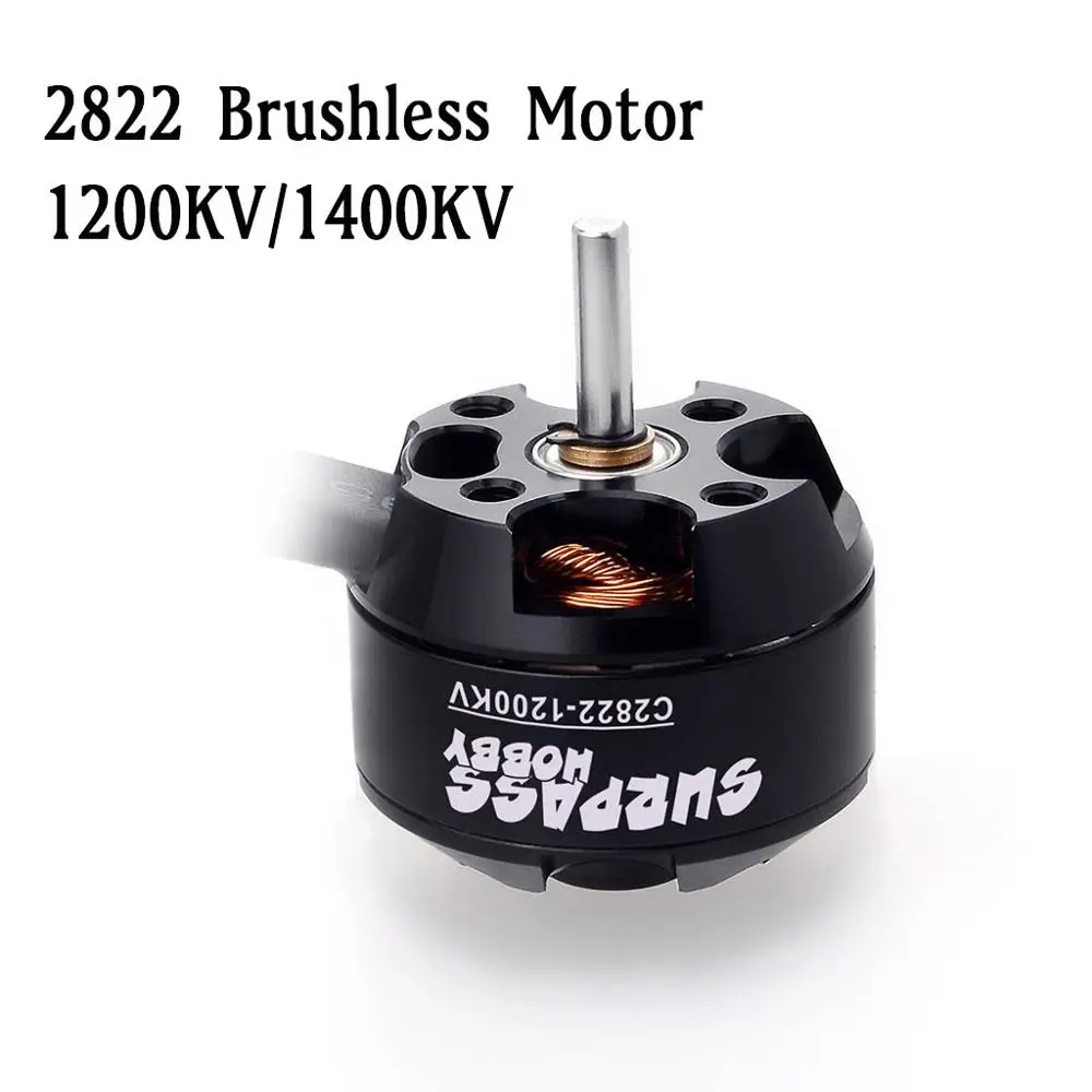 2204(2822) 1200KV 1400KV 4 полюсный бесщеточный двигатель для RC 3D самолета фиксированного