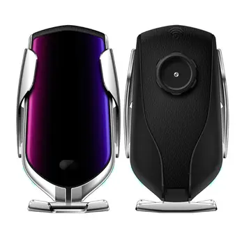 

Wireless Car Charger Fast Charging Infrared Sensor Automatic Clamping Holder