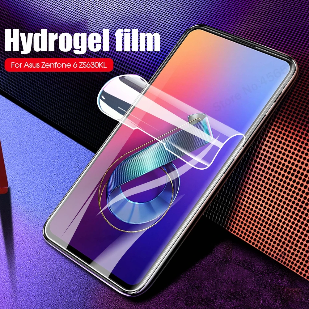 Soft Hydrofilm Flim For Asus Zenfone 6 ZS630KL Full Cover Screen