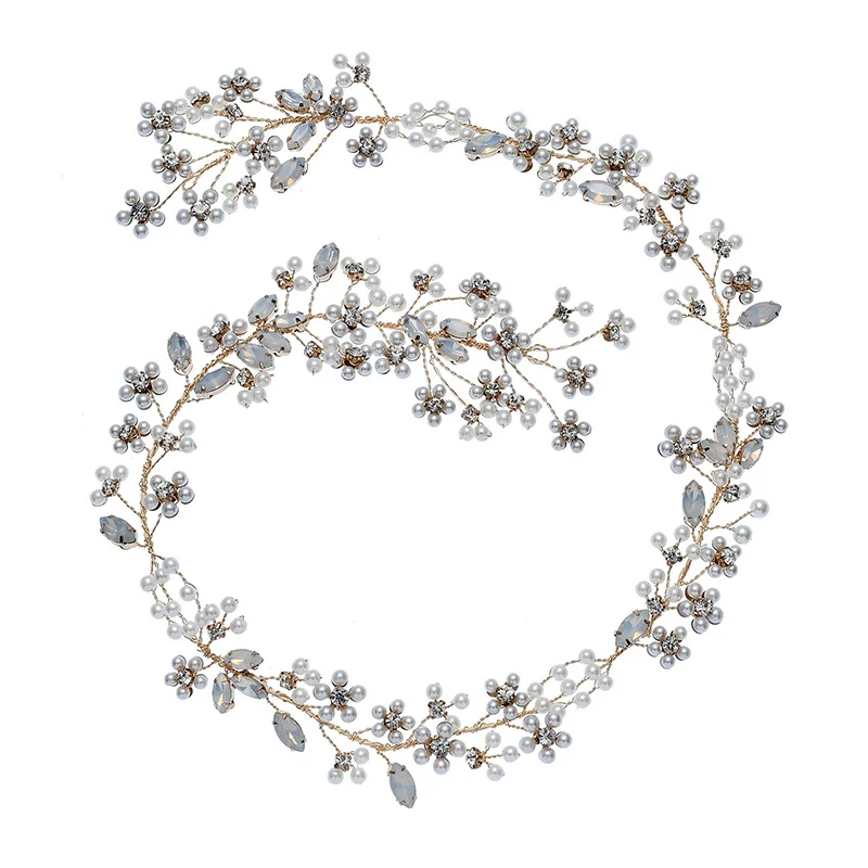 

D2358 npason 2020 bridal headwear new hand hair with European and American wreath headwear wedding accessories wholesale