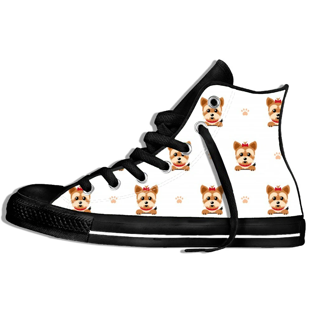 Yorkshire Terrier 2 Yorkshire Terrier Customized For Mens Women Casual Shoes For Spring Winter Women High Top Sneakers Casual Shoes - Цвет: Yorkshire Terrier 2