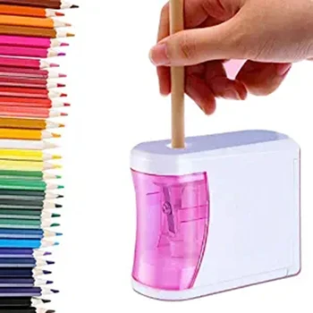 

Electric Pencil Sharpener Can Stop Children's Electric Pencil Sharpener Suitable for Student Classroom Without Battery