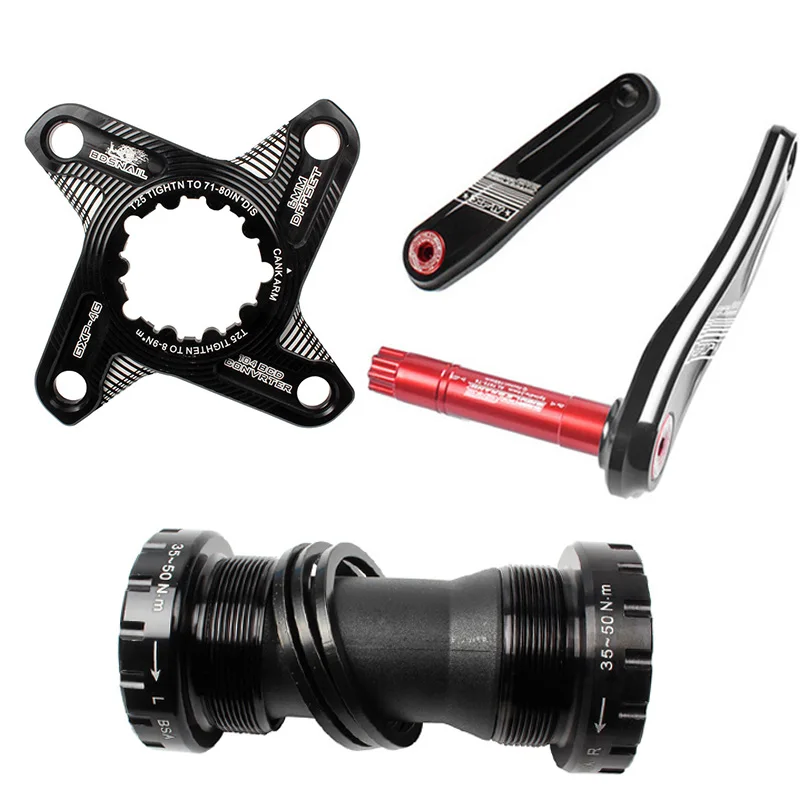Велосипедный шатун CrankSet 104 BCD конверсионное сиденье нижний кронштейн Mtb велосипедные Шатуны для велосипеда Sram GXP X9 XO XO1 XX1