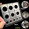 Military Model Tank Wheels Adjustable General-purpose Leakage Model Tool 80x80mm 1/35 1/100 AJ0050 1
