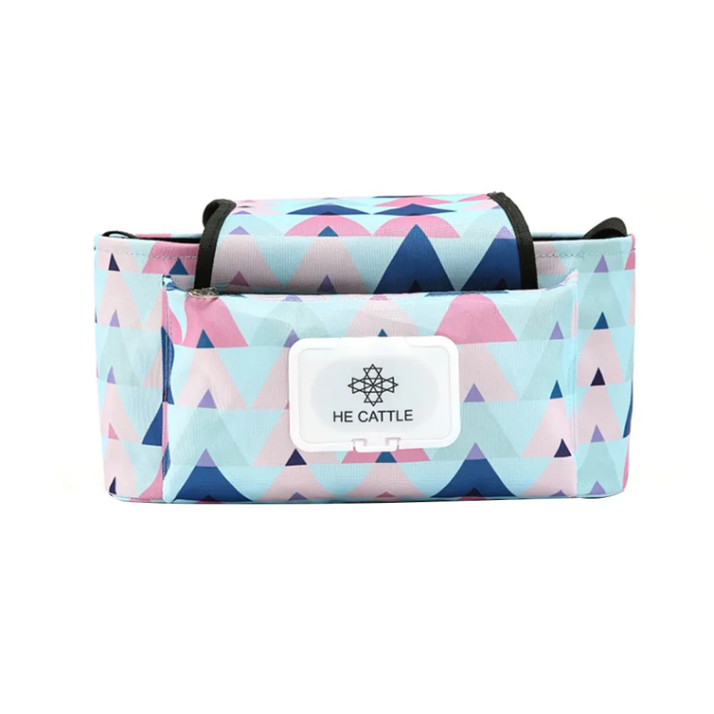 

OPPERIAYA Baby Stroller Organizer Storage Buggy Pram Pushchair Mummy Bag Bottle Holder