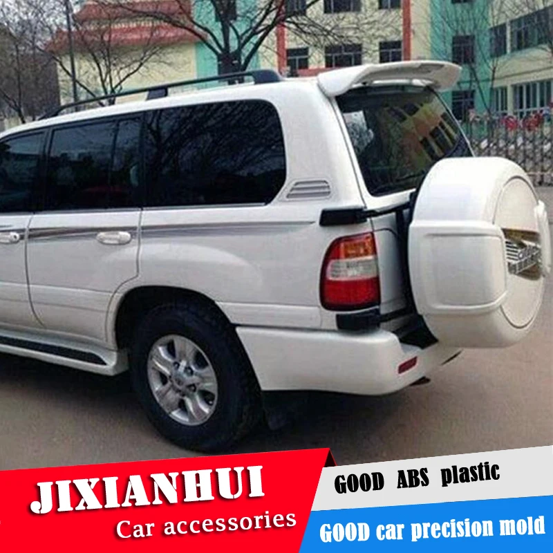 Спойлер для Land Cruiser FJ90 2002 2005 спойлер из АБС пластика Toyota FJ100 заднее крыло