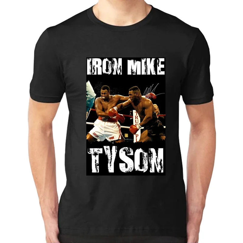 Футболка Iron Mike Tyson мужская с коротким рукавом и круглым вырезом | Мужская одежда