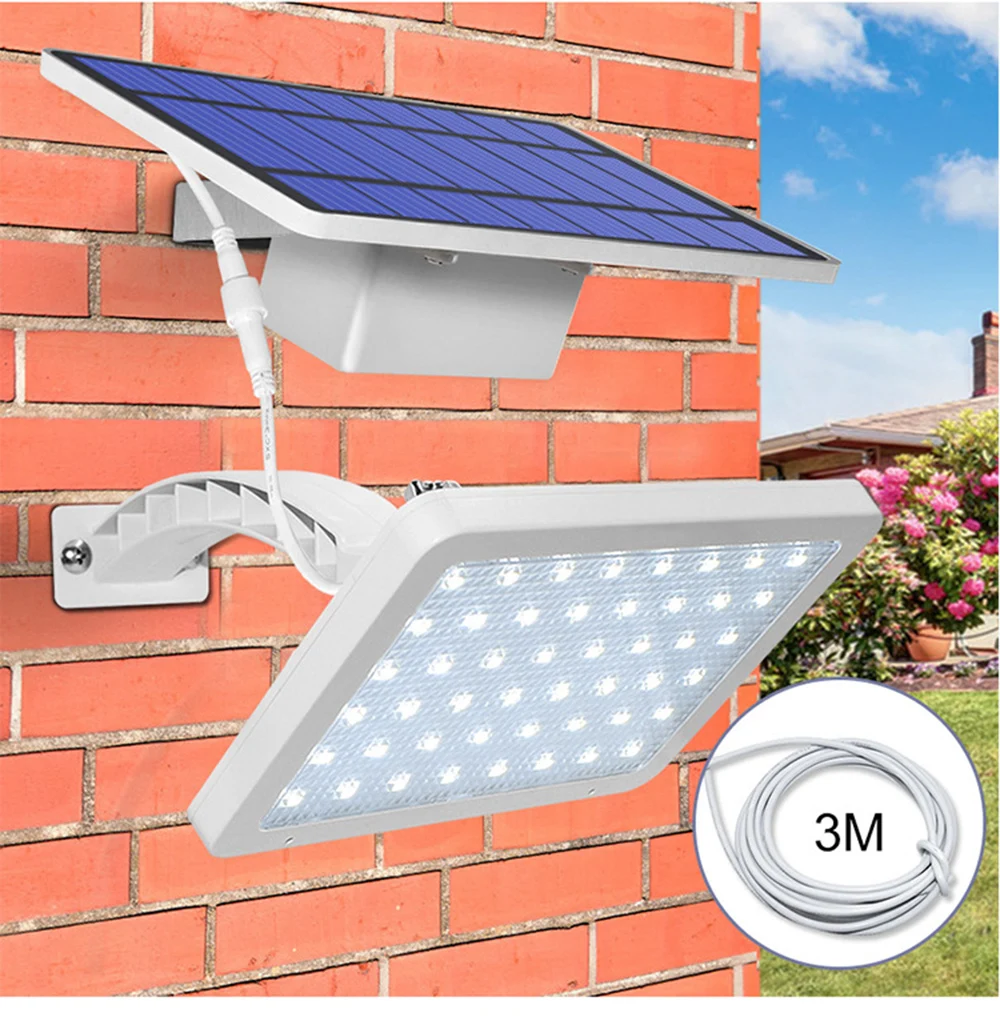 Садовый водонепроницаемый солнечный светильник 48 Светодиодный s для наружной