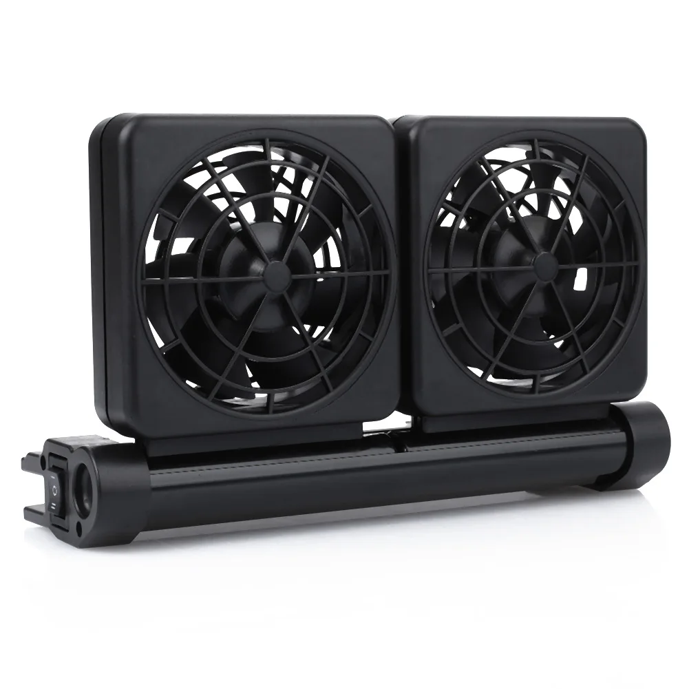 Вентилятор для аквариума, охлаждающий вентилятор, охлаждение рыбы, пресная вода, прочный пластик, для дома, соленая вода, влажность, тепловая сила ветра