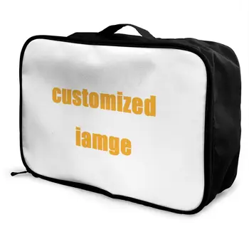 

NOISYDESIGNS Customized Lightweight Large Capacity Portable Luggage Bag Printed Travel Bags Portable Men Women Handbag Wholesa