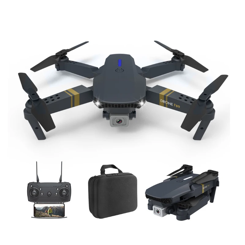 F89 мини Дрон профессиональный HD 4K 1080P двойная камера s Wifi складные Дроны с камерой