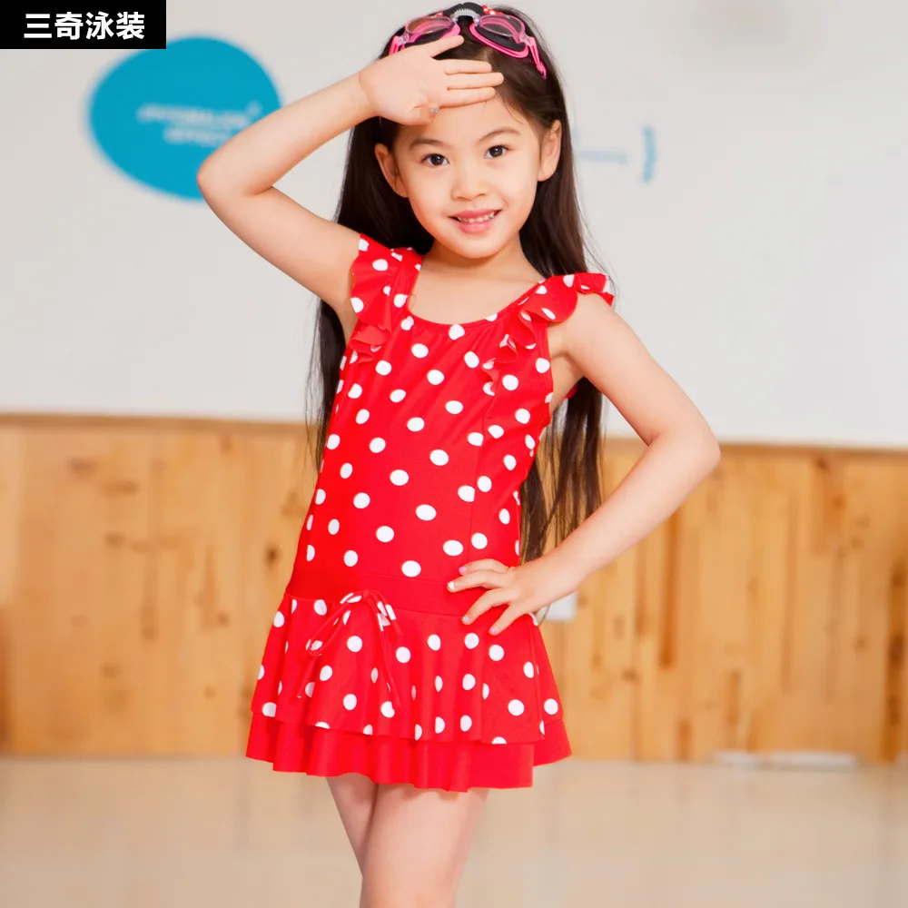 

Manufacturers Direct Selling Sanqi KID'S Swimwear Dress-Big Boy Little Princess Girls Hot Springs GIRL'S Baby Swimwear