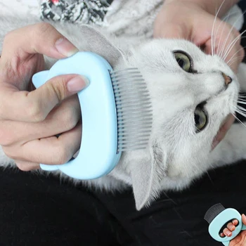 

Shell Shaped Handle Pet Comb Pet Cat Grooming Massage Brush cat Hair Remover Pet Grooming Massage Tool