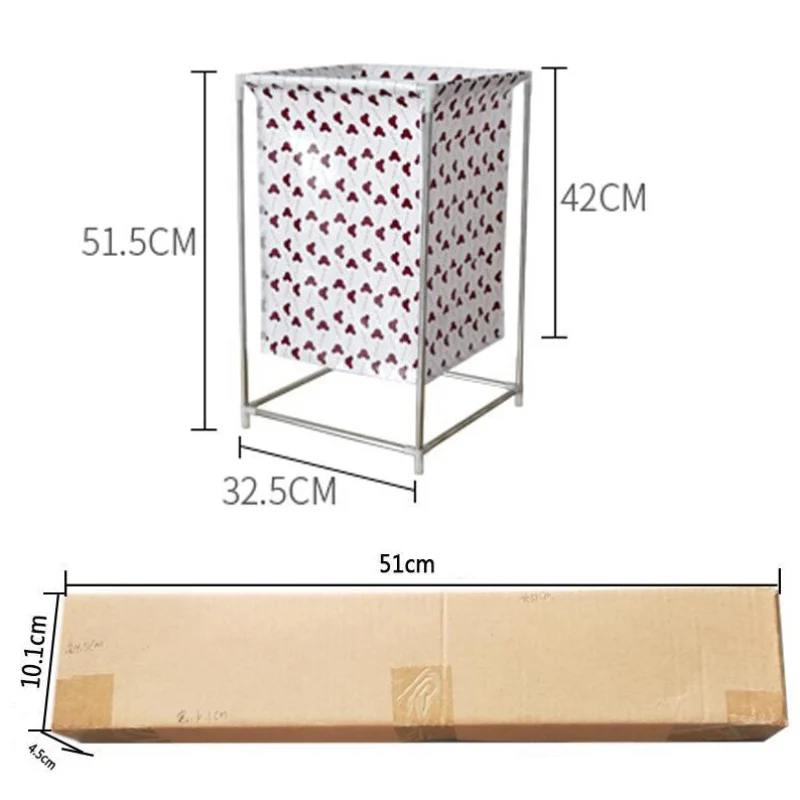 

Foldable Laundry Basket Waterproof Large Storage Basket Bathroom Dirty Clothes Organizer