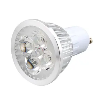 

6W 4LED GU10 Spotlight High Light Intensity Indoor Light Bulbs LED Downlight Lamp Bulb Spot Light Pure/Warm White AC 110-240V