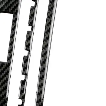 

Carbon Fiber CD Panel Trim Center Interior Decal Decoration Accessories