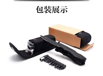

Pocket Multitools Plier Mini Portable Folding Muilti-functional Plier Clamp Keychain Hiking Camping Multitool Pliers 1pc