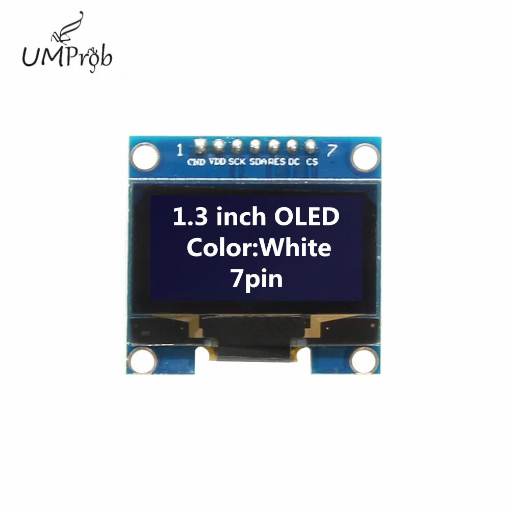 0 91 дюйма 128x32 IIC I2C белый/синий OLED ЖК дисплей DIY модуль SSD1306 Драйвер IC DC 3 В 5 для