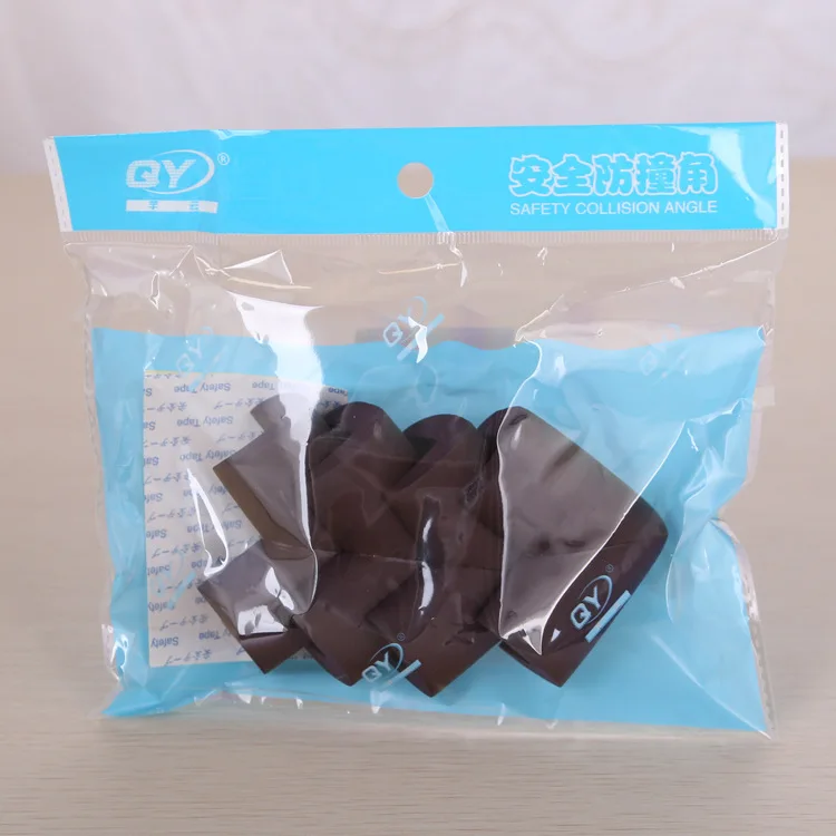 Brown 4pcs 1 шт 2 м детская безопасная настольная защитная полоса для края дома подушка защитная полоса безопасная защита детская барная полоса мягкая утолщенная YYT238 - Цвет: Brown 4pcs