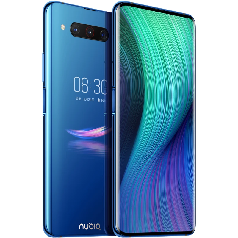 Nubia Z20 6,42+ 5,1 дюймовый смартфон с двойным экраном 8 ГБ ОЗУ 128 Гб ПЗУ Snapdragon 855 Plus Quick Charge 4,0 4000 мАч 48MP мобильный телефон