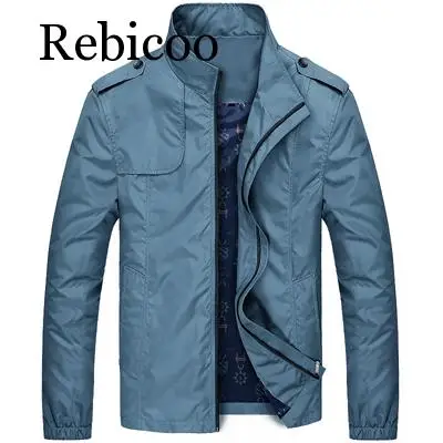 Mens Jacket Spring Mens Casual Outwear Slim Fit Thin Coat Male Fashion Hip Hop Anorak Jackets Men Bomber Jackets 4XL