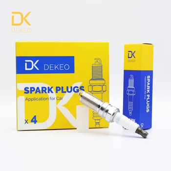 

DEKEO Spark Plug Iridium for Ford Edge Escape Explorer Focus Fusion Mustang Taurus Lincoln MKC MKT MKX MKZ CYFS12Y2 4PCS