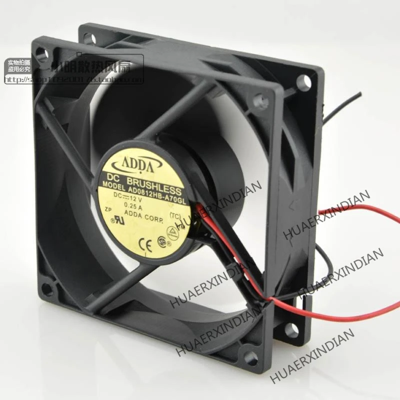 

Original NEW / AD0812HB-A70GL 8025 12V 0.25A Motor protection cooling Fan