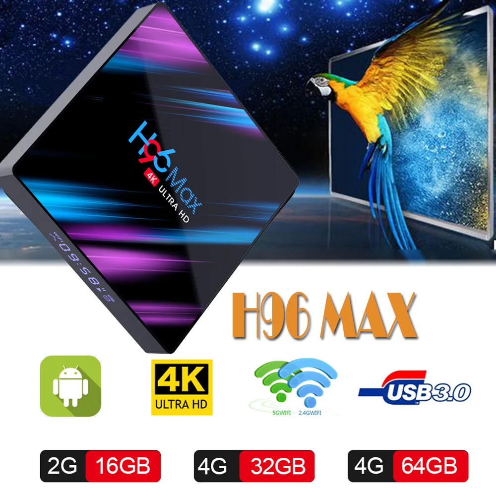 

Tv-Box Iptv-Set Cast 4-Media-Player Android Global 4K Original Google-Player Tanix-Set Wifi Youtube Quad-Core Android 9.0 64GB