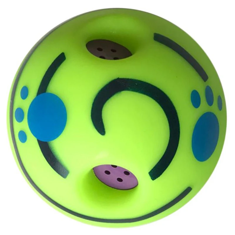 

Funny Sound Pet Dogs Cats Playing Ball Wobble Wag Giggle Chewing Ball Puppy Training Ball with Funny Sound Gift Pet Toy Suppli