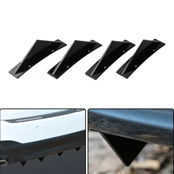 

Car rear spoiler bumper decoration accessories rear decoration spoiler Black Carbon Fiber Car Styling Accessories