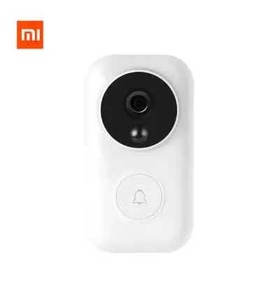 Xiaomi Zero AI распознавание лица 720P ИК ночного видения Видео набор дверных звонков Обнаружение движения SMS Push домофон Облачное хранение - Цвет: camera