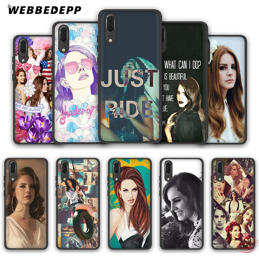 WEBBEDEPP New Lana Del Rey Soft Case for Huawei P Smart Z Plus 2018 2019 &amp Y6 Y7 Y9 Prime V20 | Мобильные телефоны и