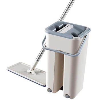 

Spray Magic Automatic Spin and Go Mop Ultrafine Fiber Lazy Avoid Hand Washing Mop Home Kitchen Washing Foors Easy to Clean