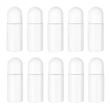 10 шт 50 мл роликовые бутылки для эфирных масел пустые многоразовые рулоны на бутылках многоразовые DIY контейнеры для дезодорантов с роликовым шариком