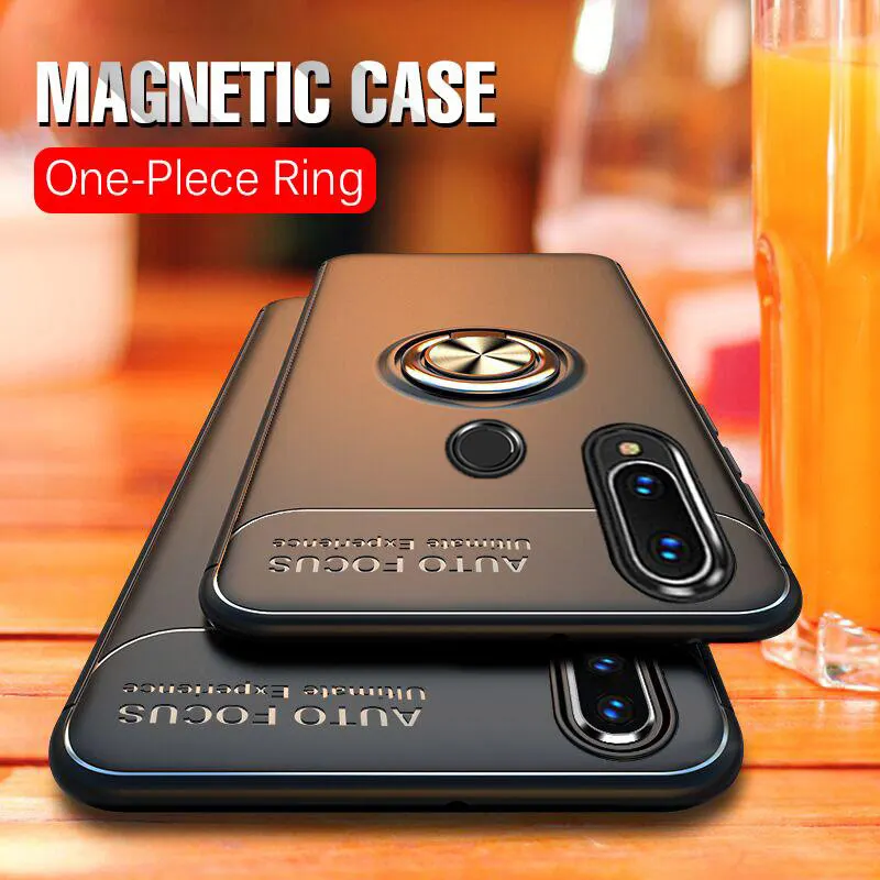 

Luxury Car Soft Ring Case On The For Xiaomi Redmi Note 7 Pro Case Cover For Xiaomi Redmi 6 6A 6 Pro A2 Lite Shockproof Case