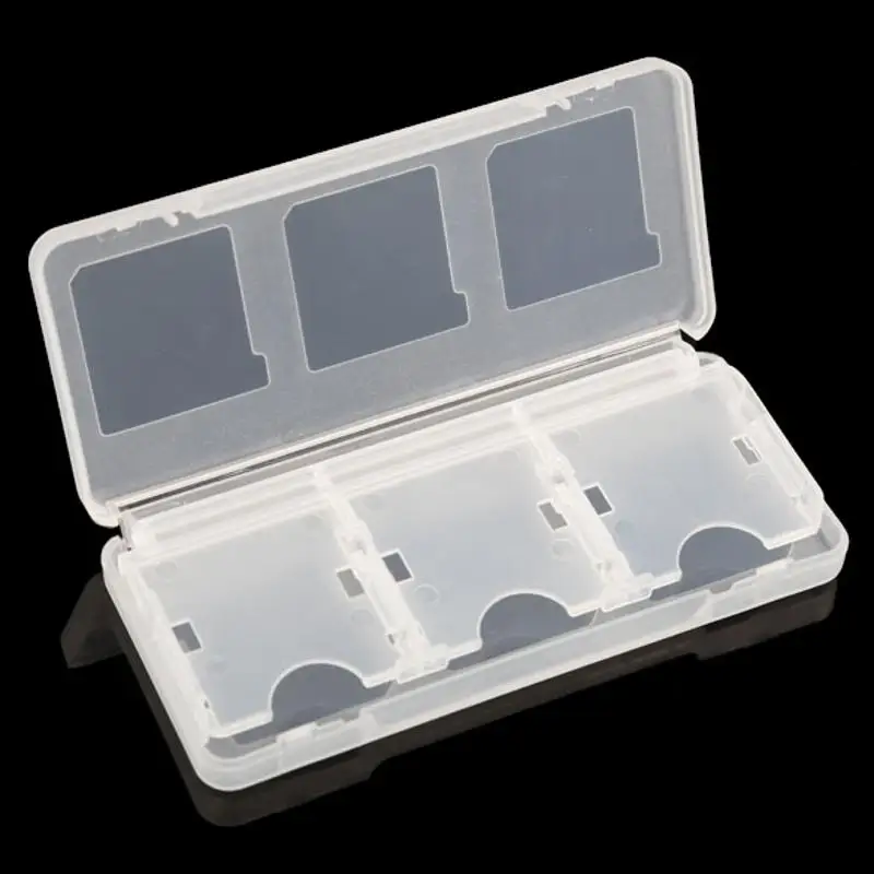 

High Quality 6 in1 Game Card Case Box for Nintendo DS Lite for NDSL for NDS Portable New Cartridge Box Hot Sale